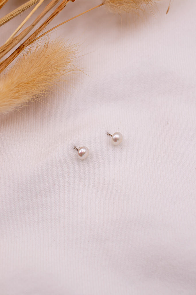 Boucles d'oreilles PENA argentées