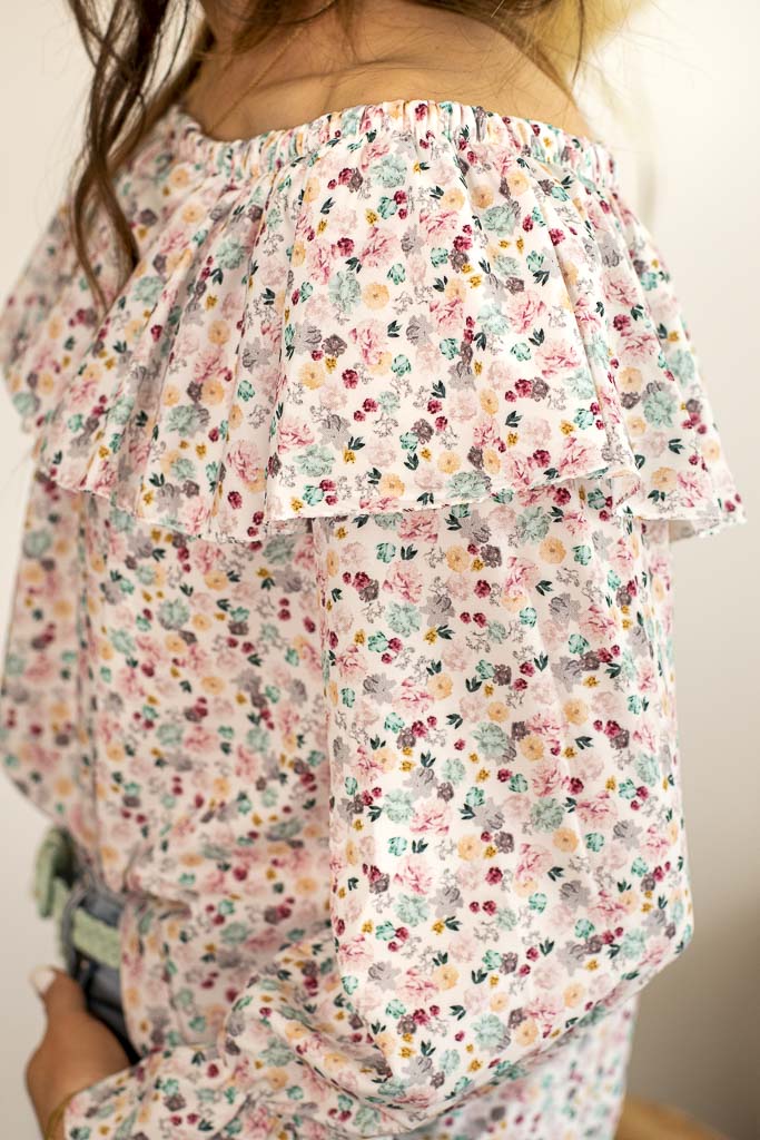 Blouse AGNES blanche