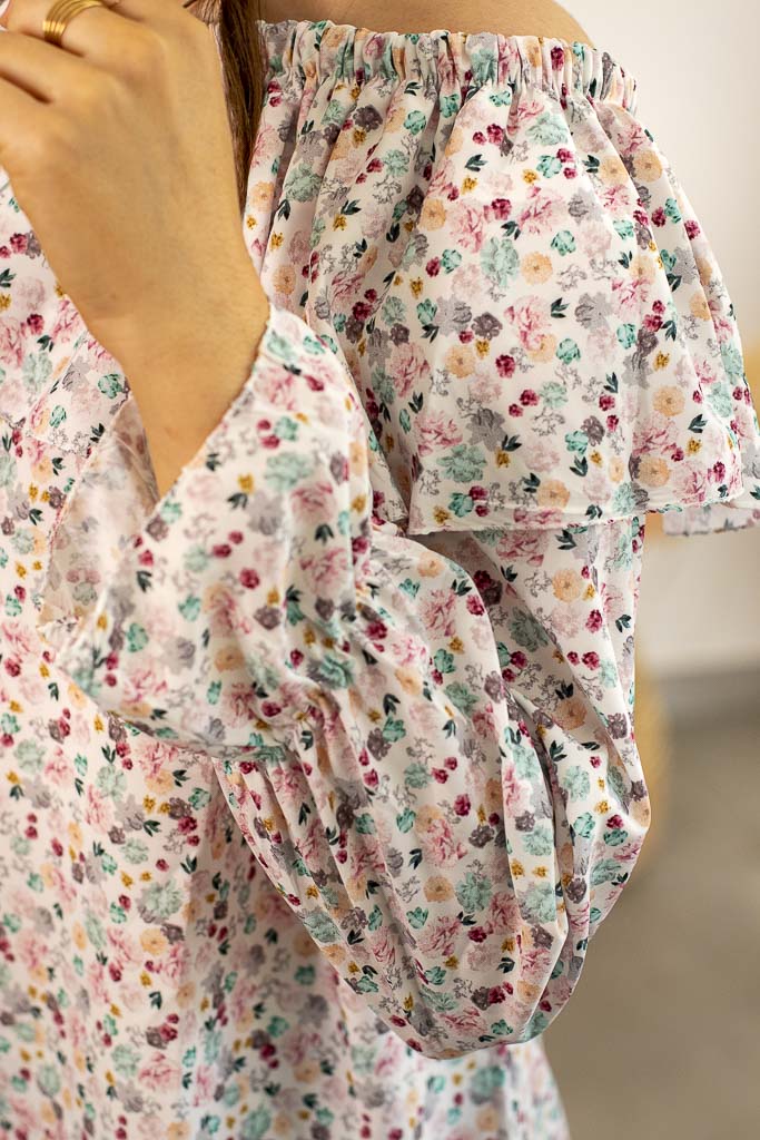 Blouse AGNES blanche