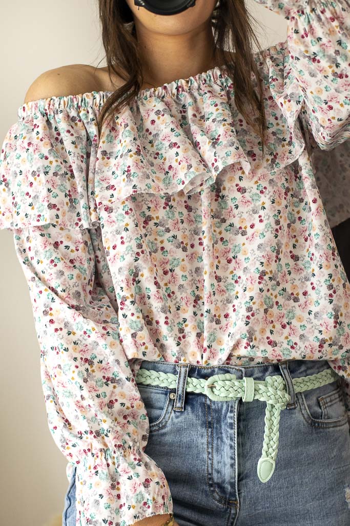 Blouse AGNES blanche