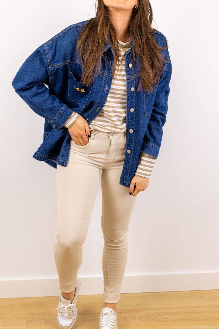 Surchemise BAMA en jeans