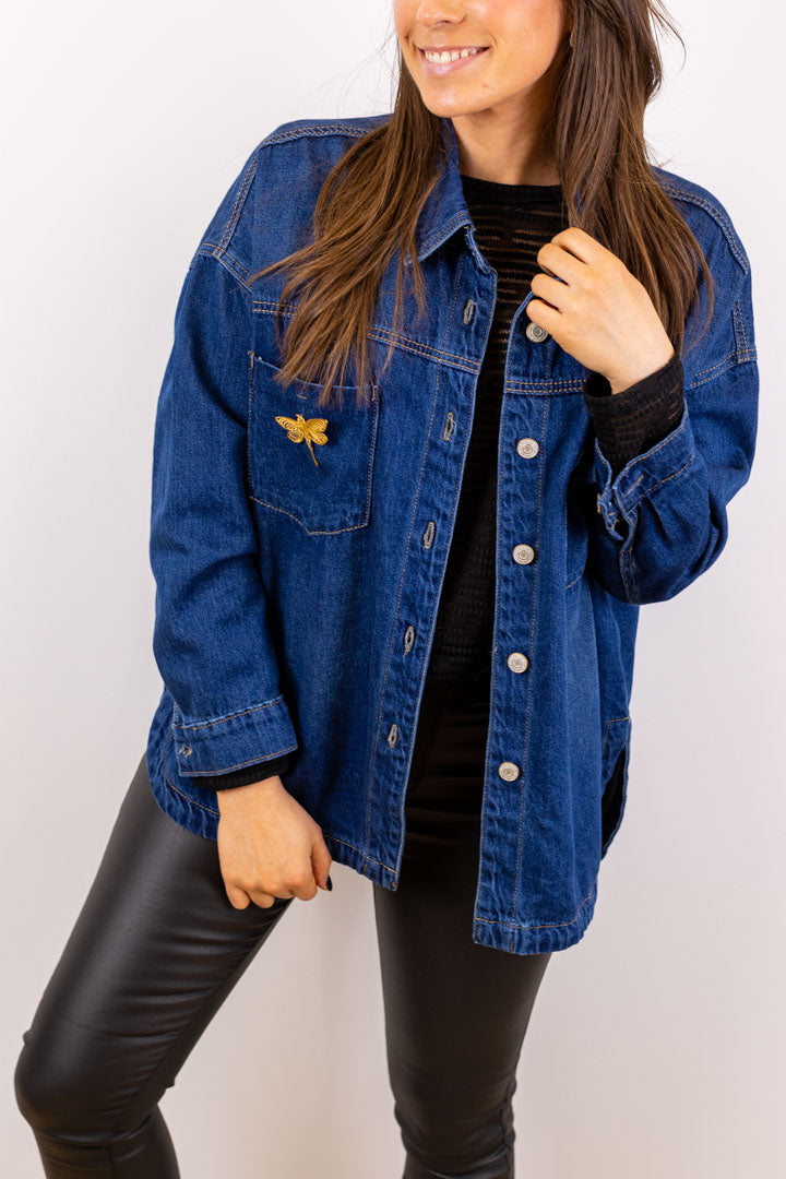 Surchemise BAMA en jeans