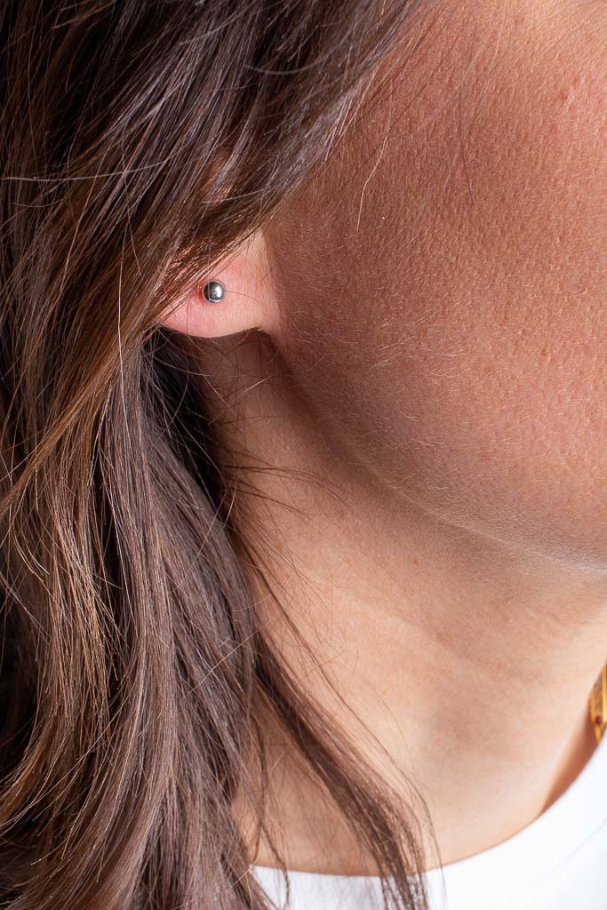 Boucles d'oreilles BOUNI argentées