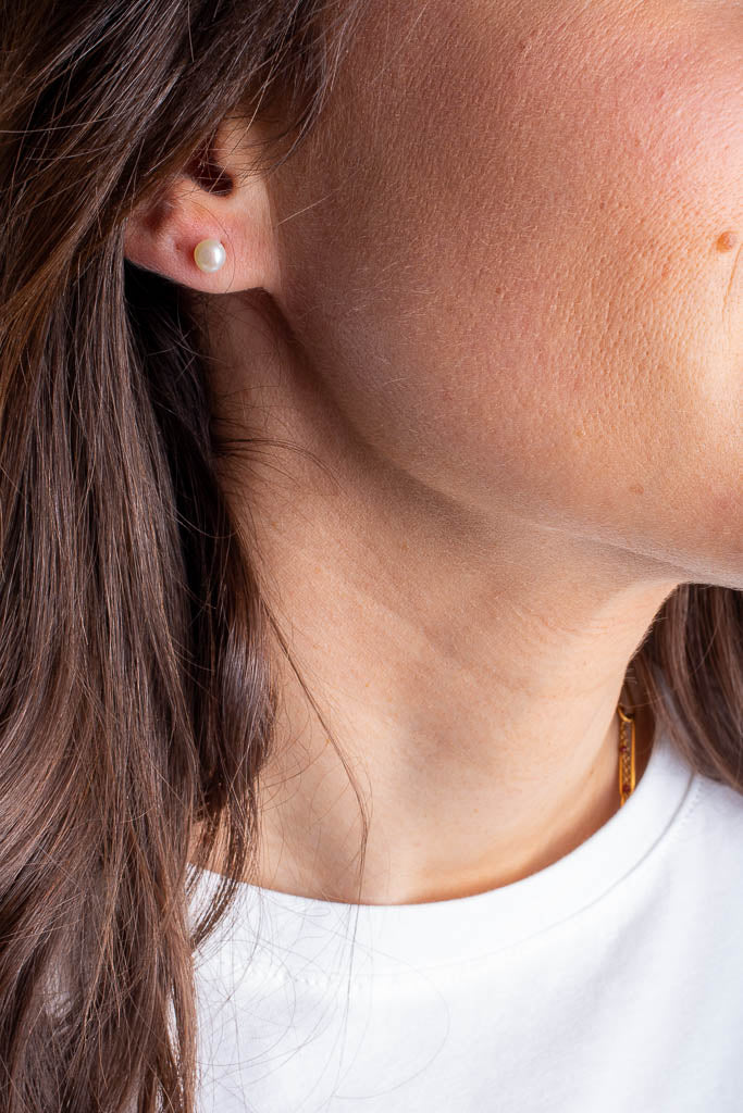 Boucles d'oreilles PENA argentées