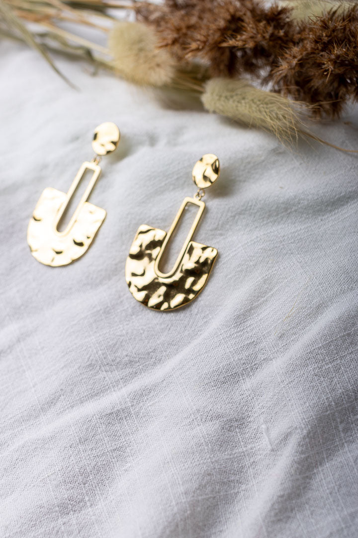 Boucles d'oreilles ANOUSH dorées