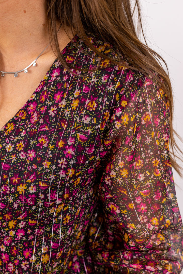 Blouse DYCO fleurie