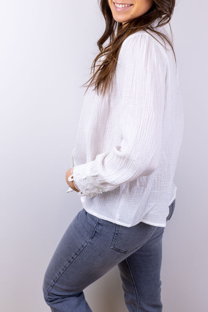 Blouse MARTHE blanche