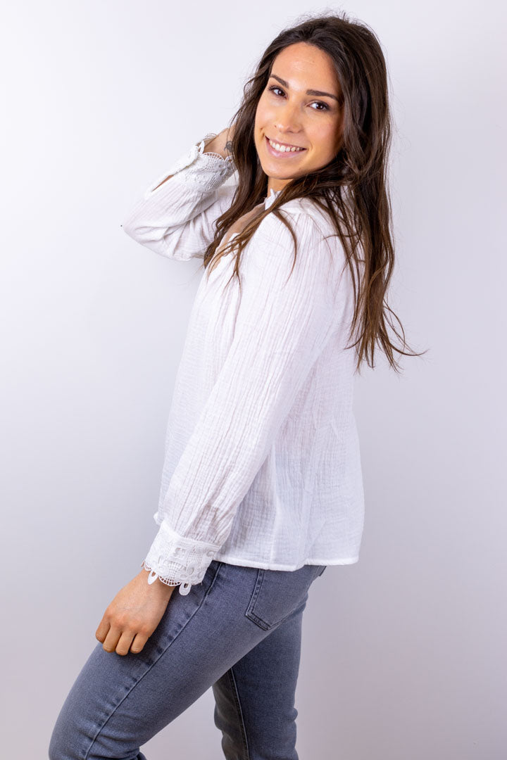 Blouse MARTHE blanche