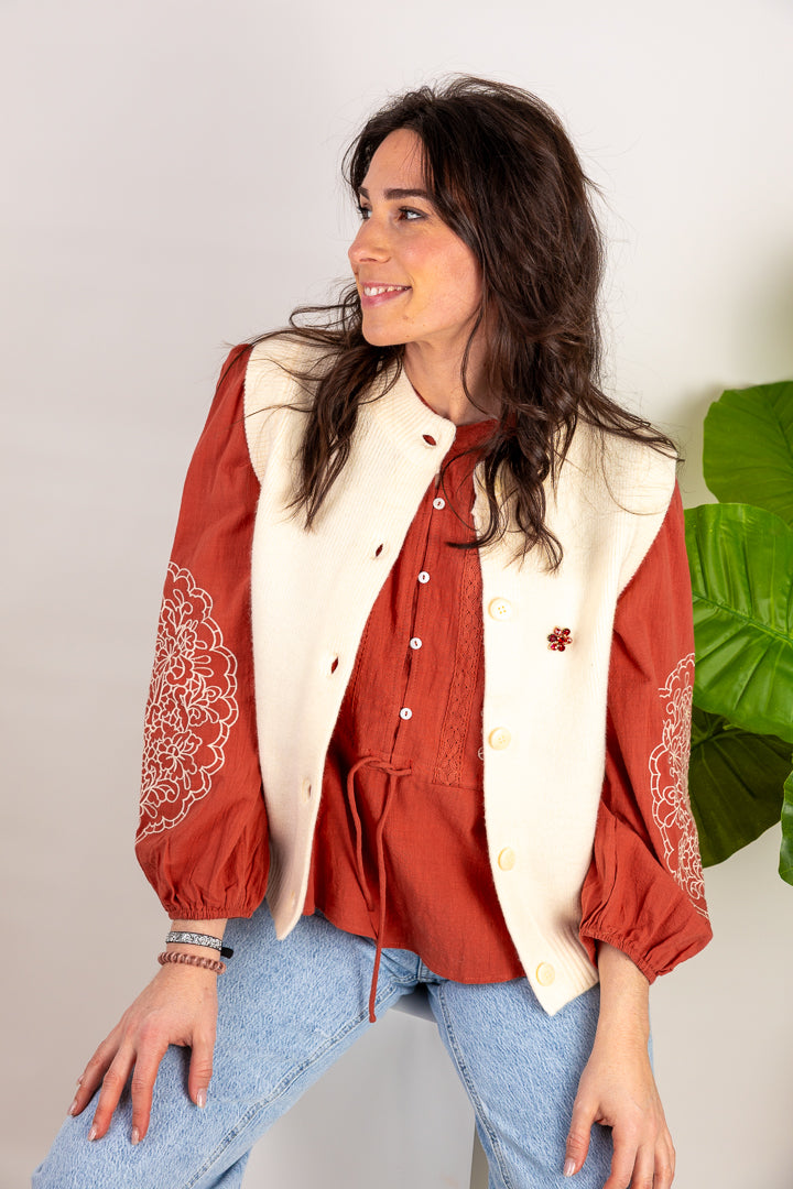 Blouse TERRACCOTA