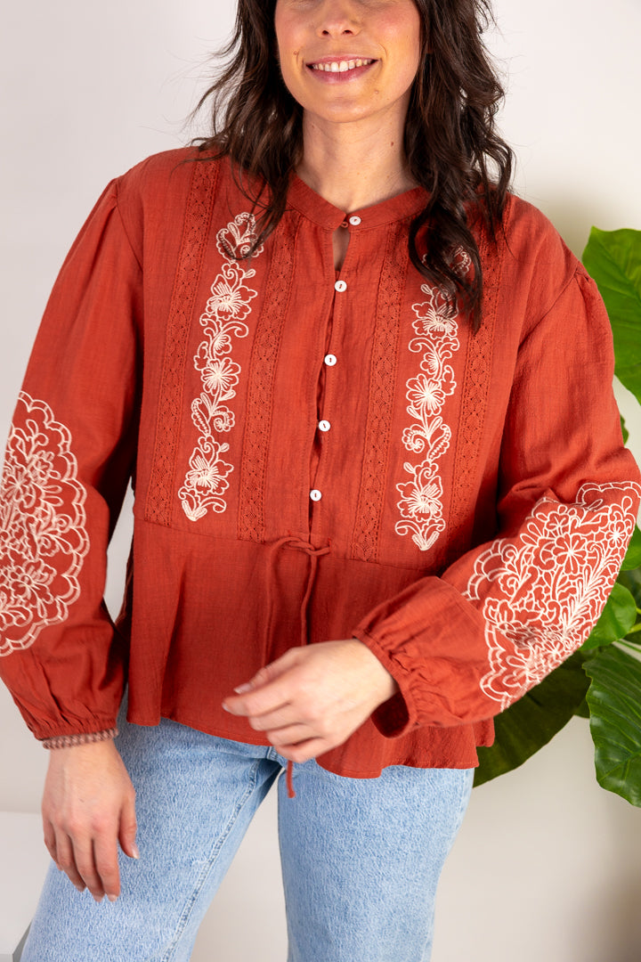 Blouse TERRACCOTA