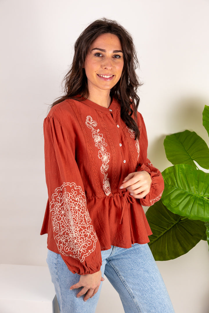 Blouse TERRACCOTA