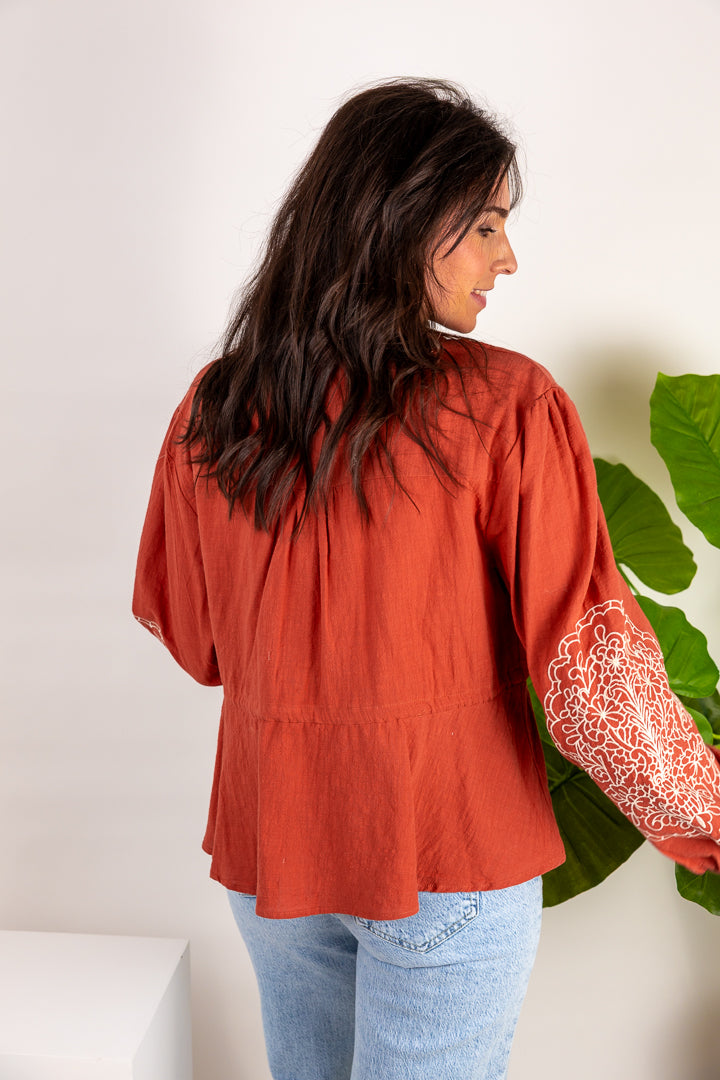 Blouse TERRACCOTA