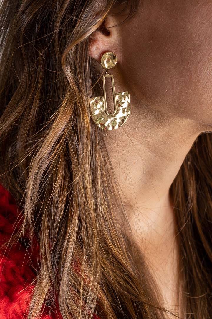 Boucles d'oreilles ANOUSH dorées