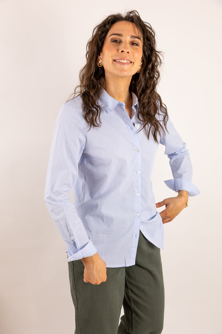 Chemise MOI à lignes