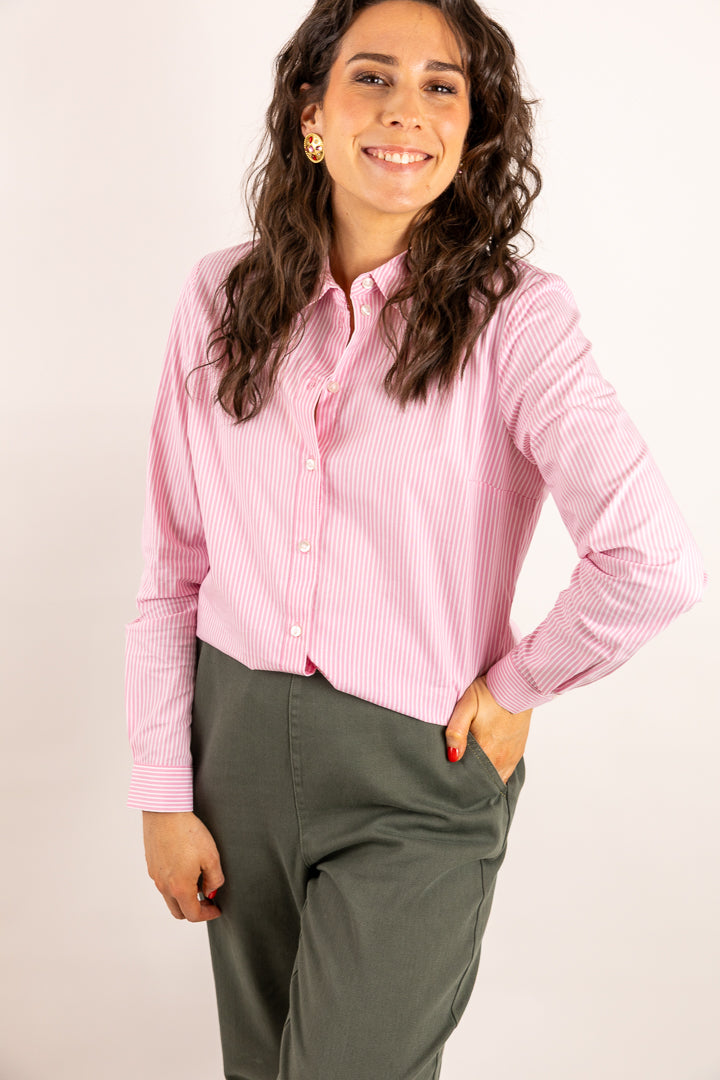 Chemise MOI à lignes