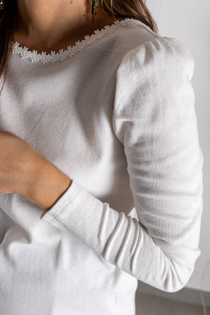 Blouse ELIVIA blanche