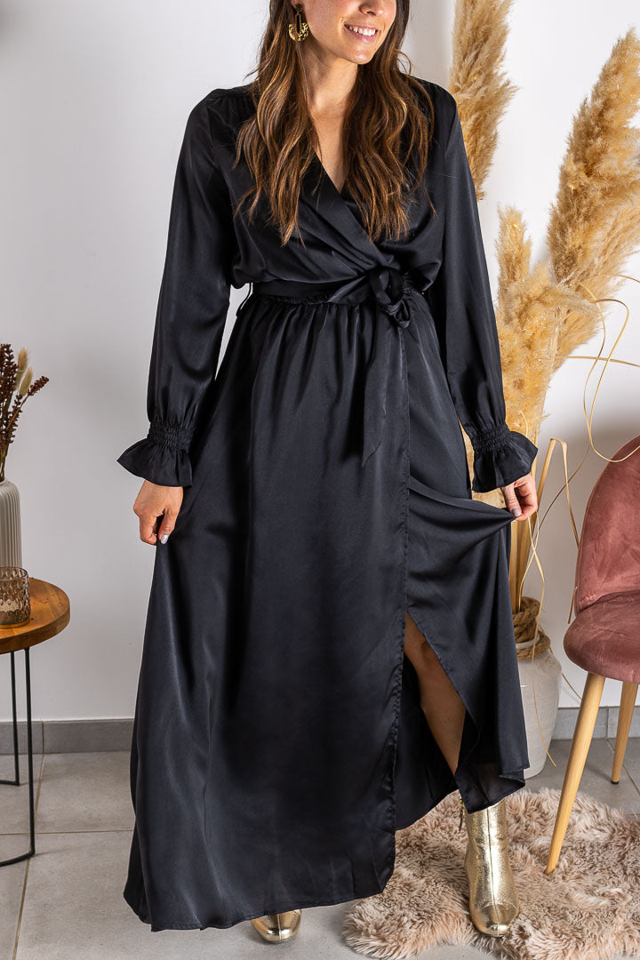 Robe MATHILDE noire