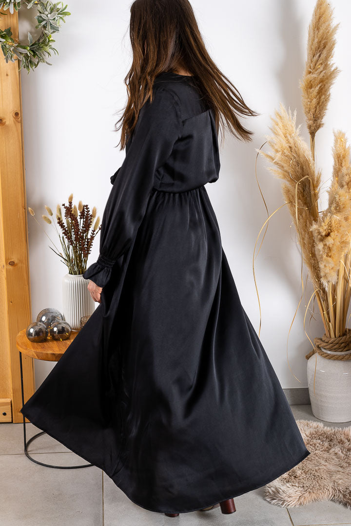 Robe MATHILDE noire