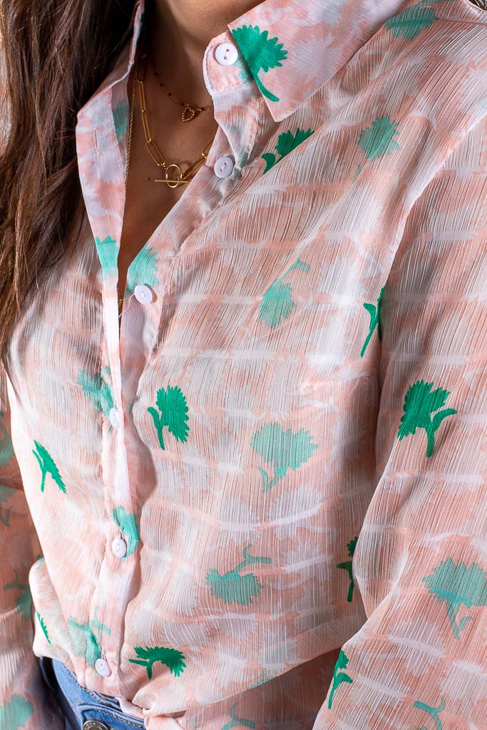 Chemise NICOLE à motifs