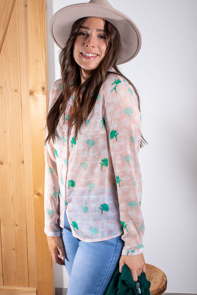 Chemise NICOLE à motifs