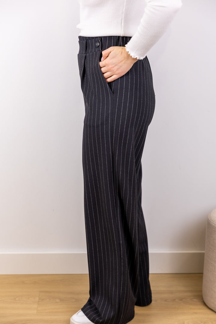 Pantalon rayures AUGE
