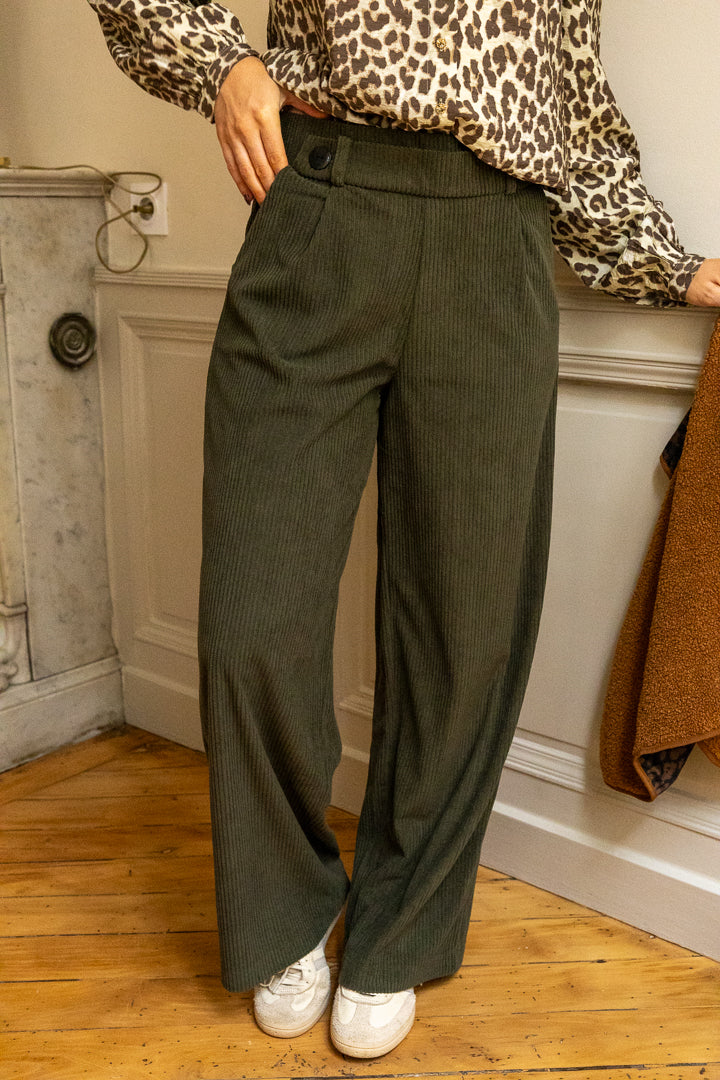 Pantalon AUGE velours