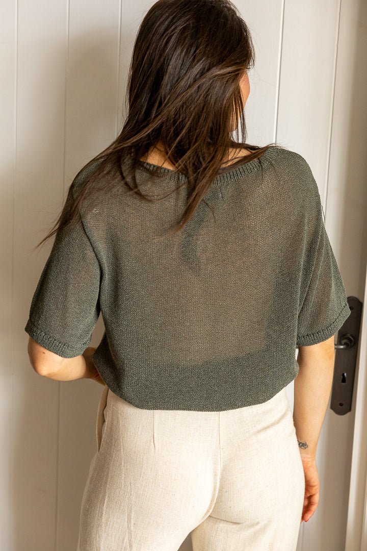 Pull manches courtes FLO
