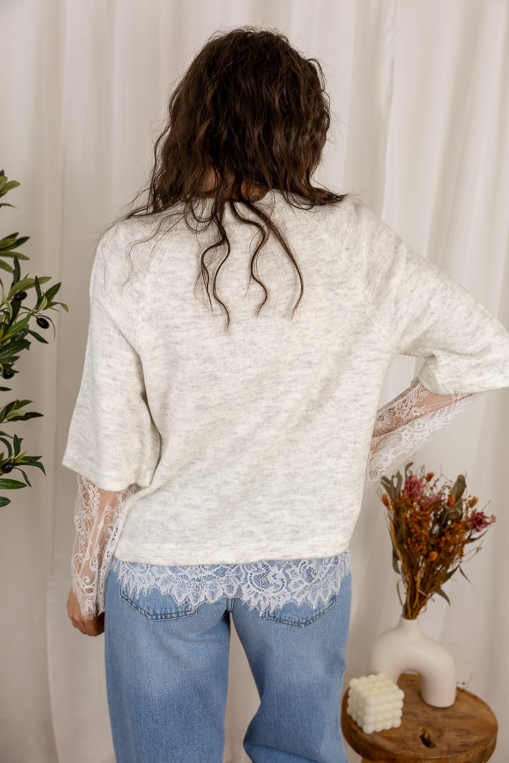 Pull manches courtes ELEANO