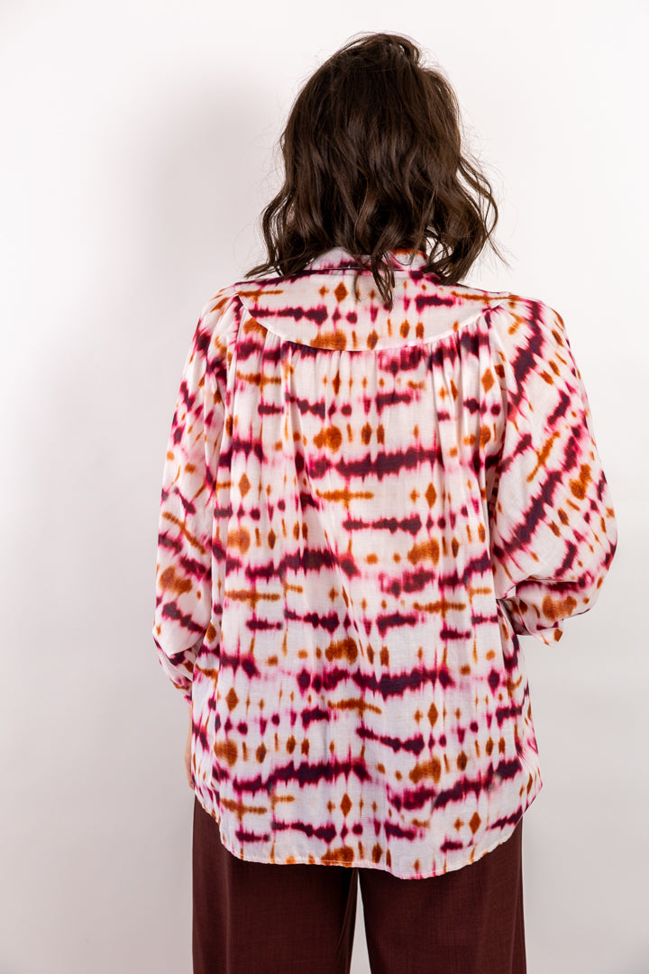 Blouse COLETTE tie and dye