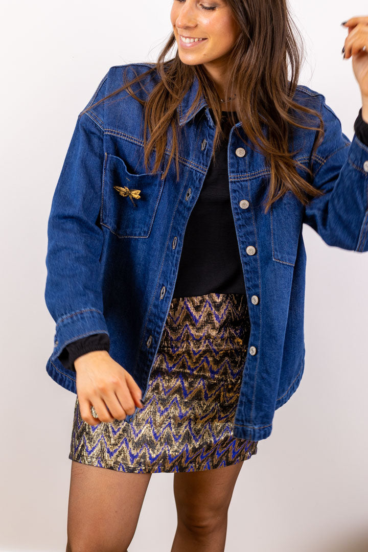 Surchemise BAMA en jeans