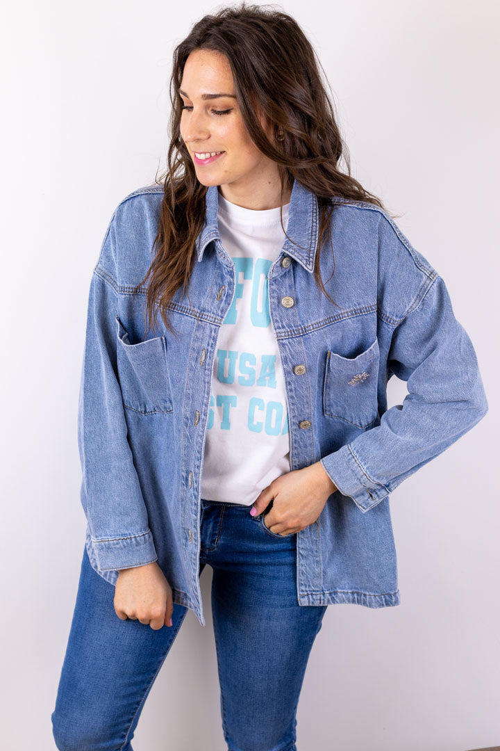 Surchemise BAMA en jeans