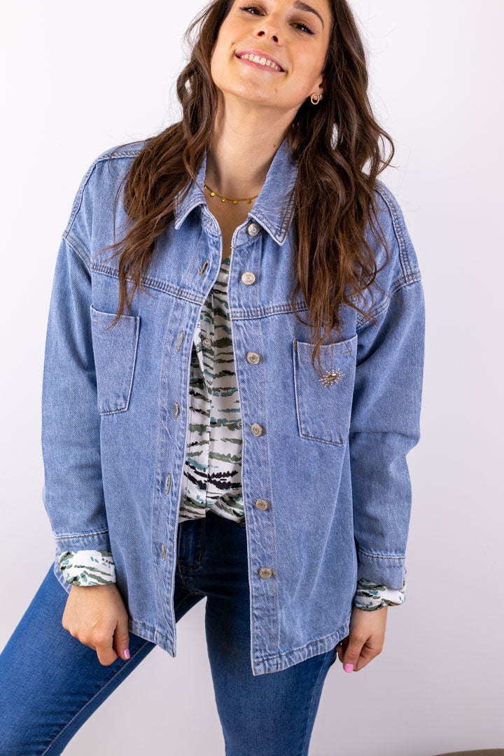Surchemise BAMA en jeans