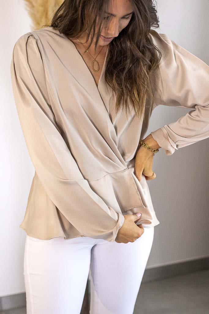 Blouse TIA beige