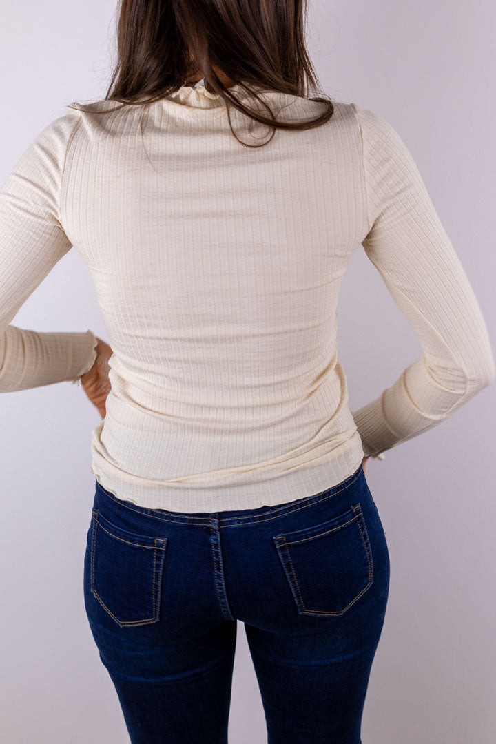 T-shirt FRAN côtelé