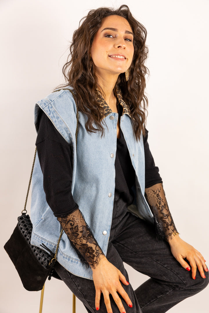 Veste en jeans FRAN