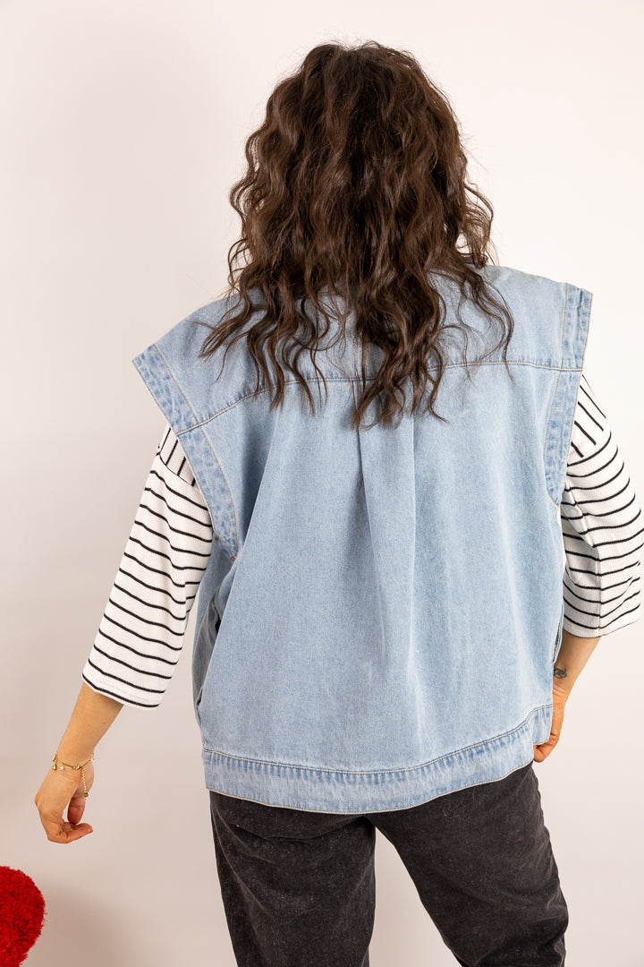 Veste en jeans FRAN