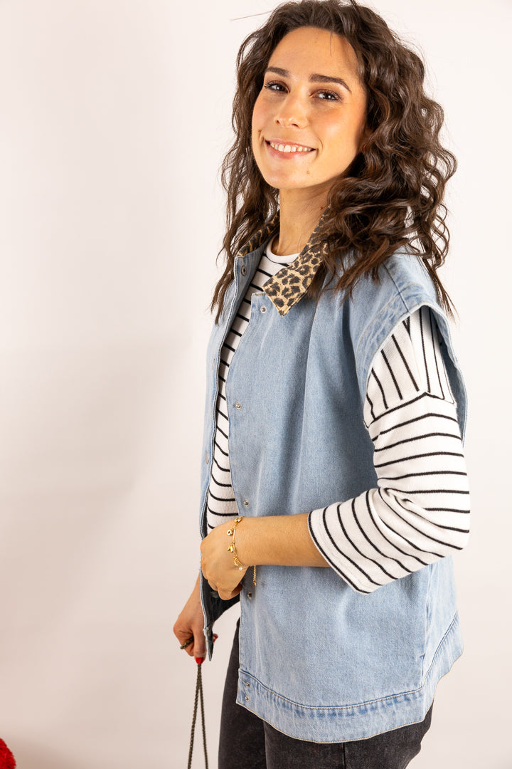 Veste en jeans FRAN