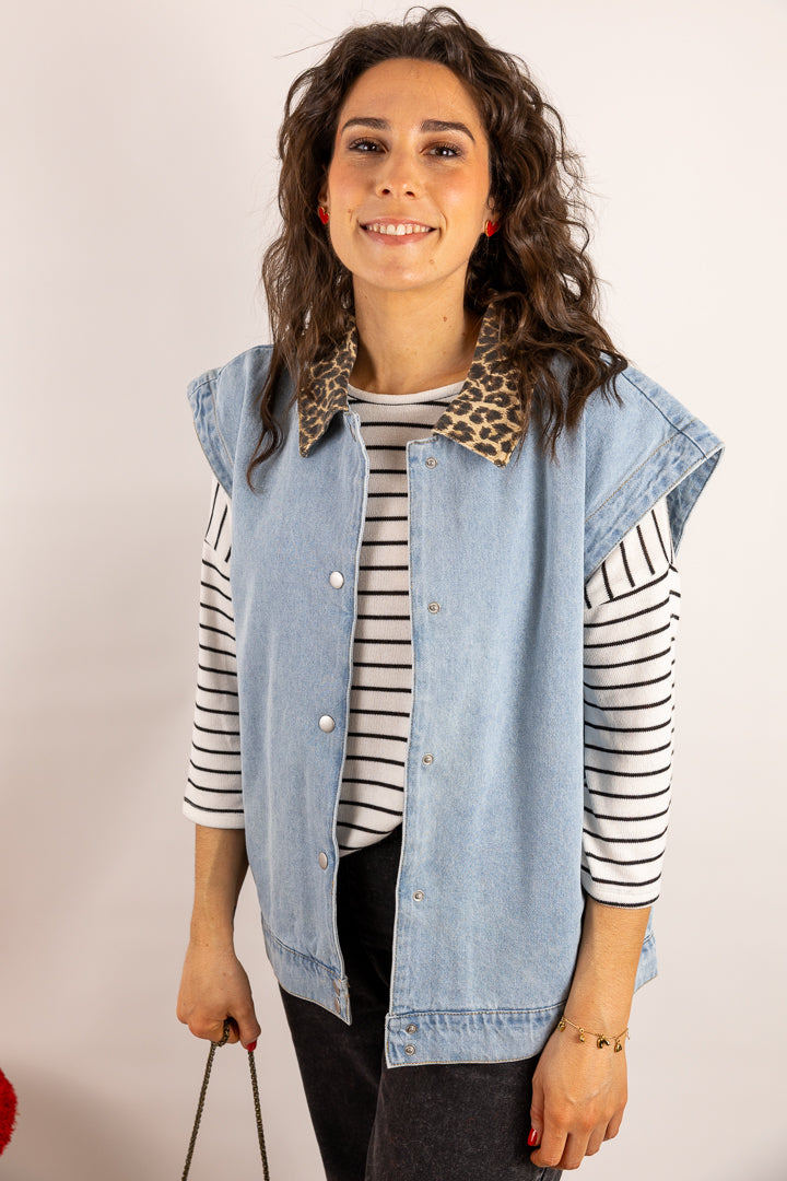 Veste en jeans FRAN