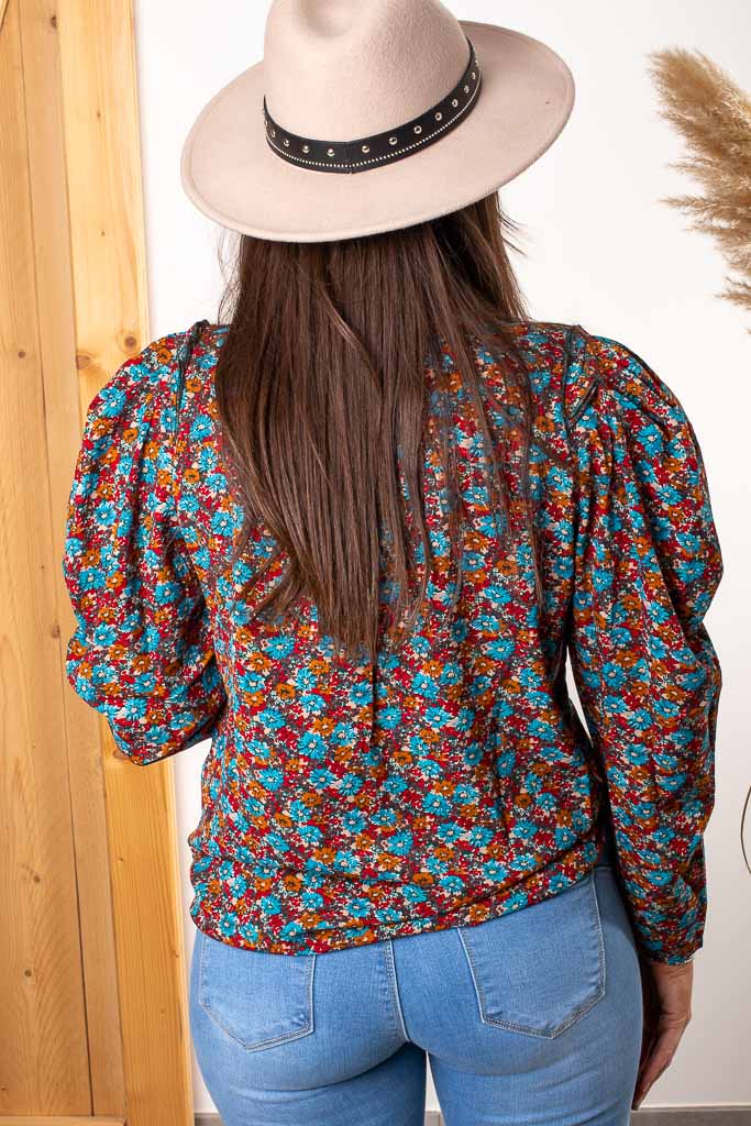 Blouse PAMELA fleurie