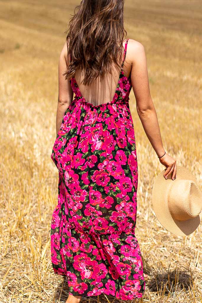 Robe AURIANNE fleurie