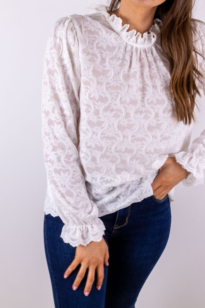 Blouse PELLA blanche