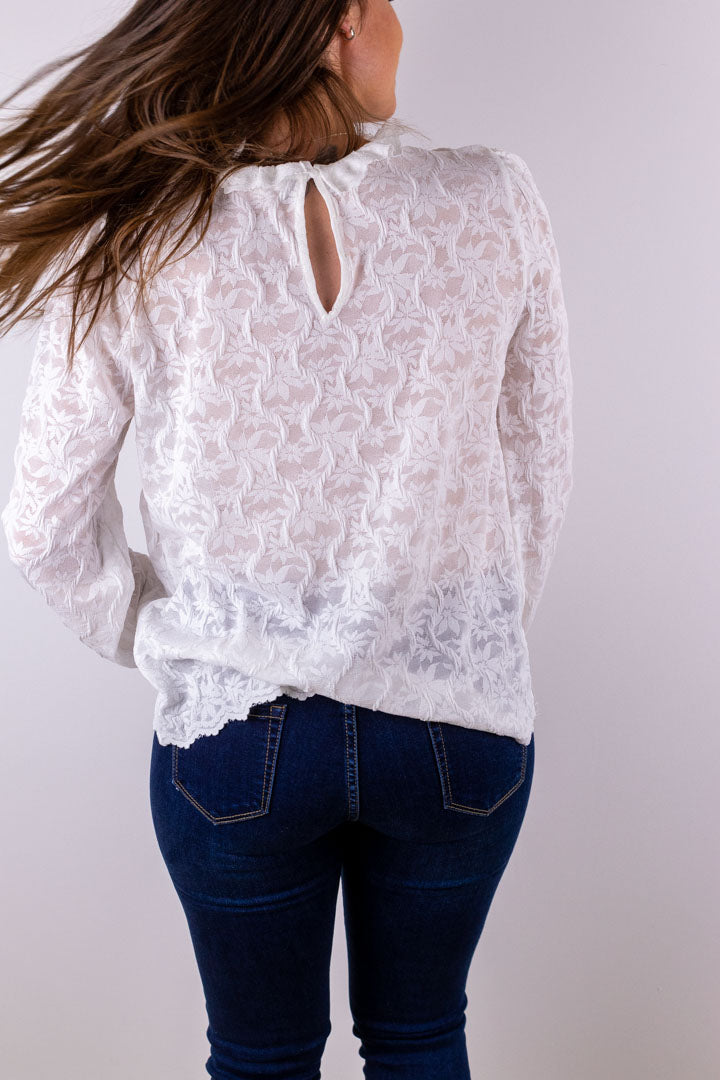 Blouse PELLA blanche