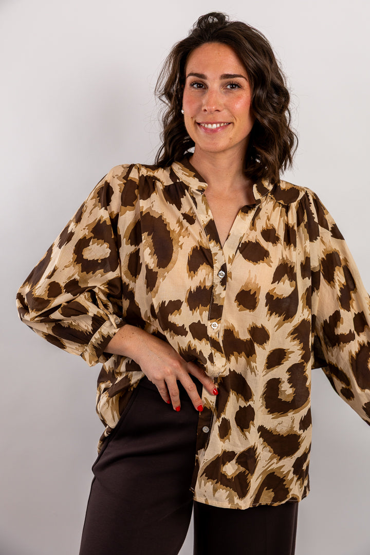 Blouse COLETTE léopard