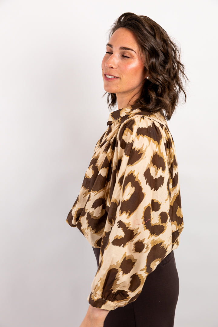 Blouse COLETTE léopard
