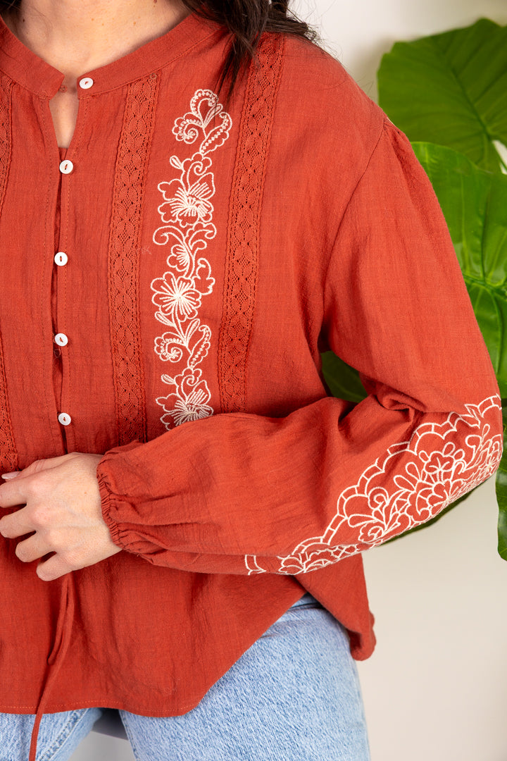 Blouse TERRACCOTA