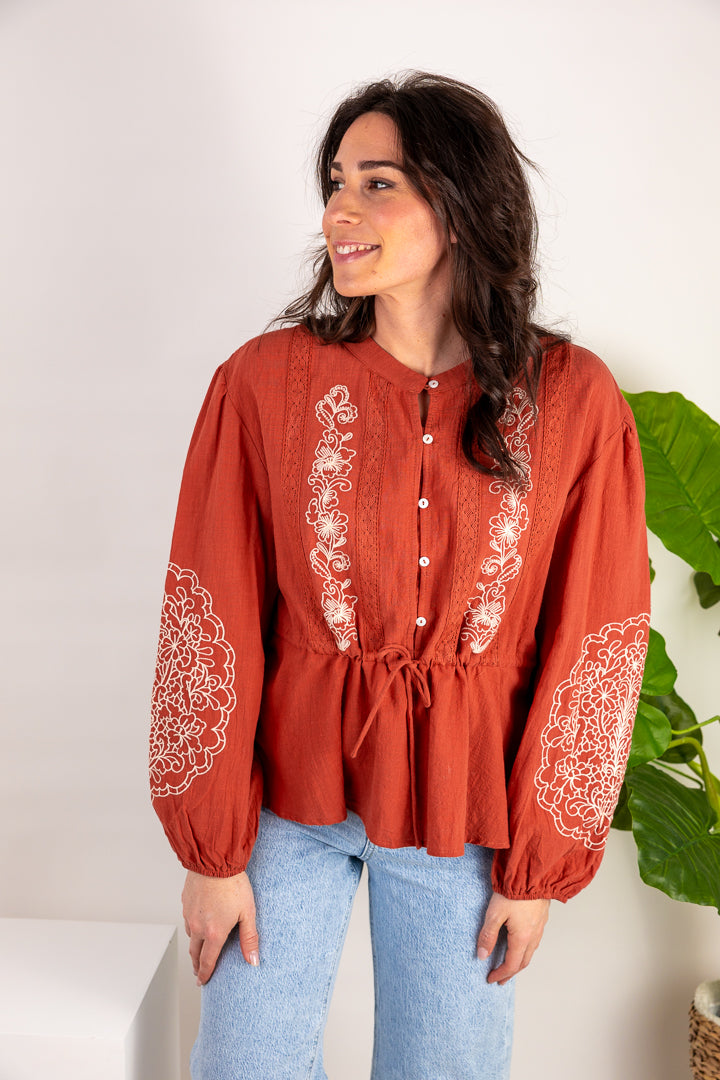 Blouse TERRACCOTA