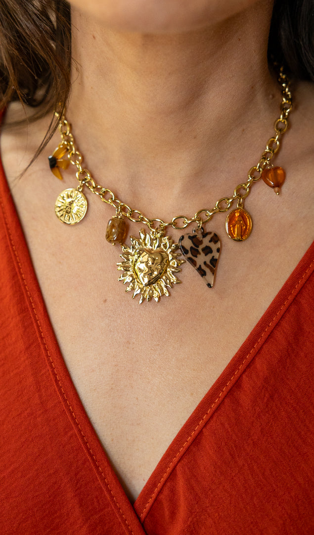 Collier CHARMS léo