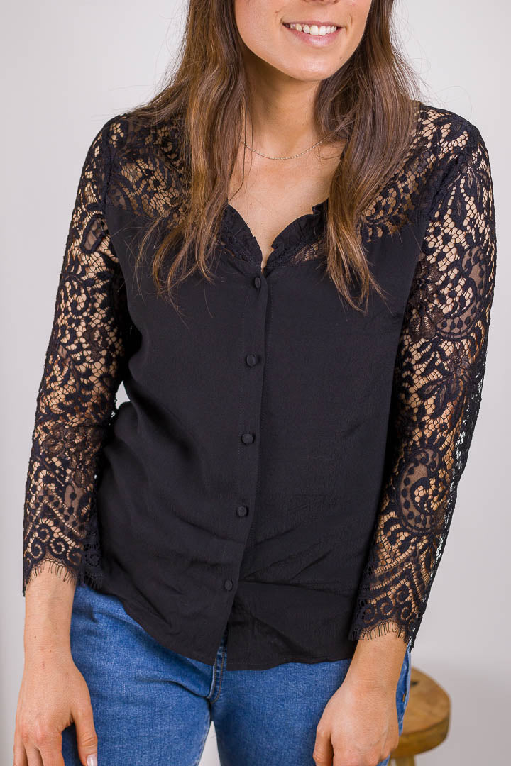 Blouse CYBELLE noire