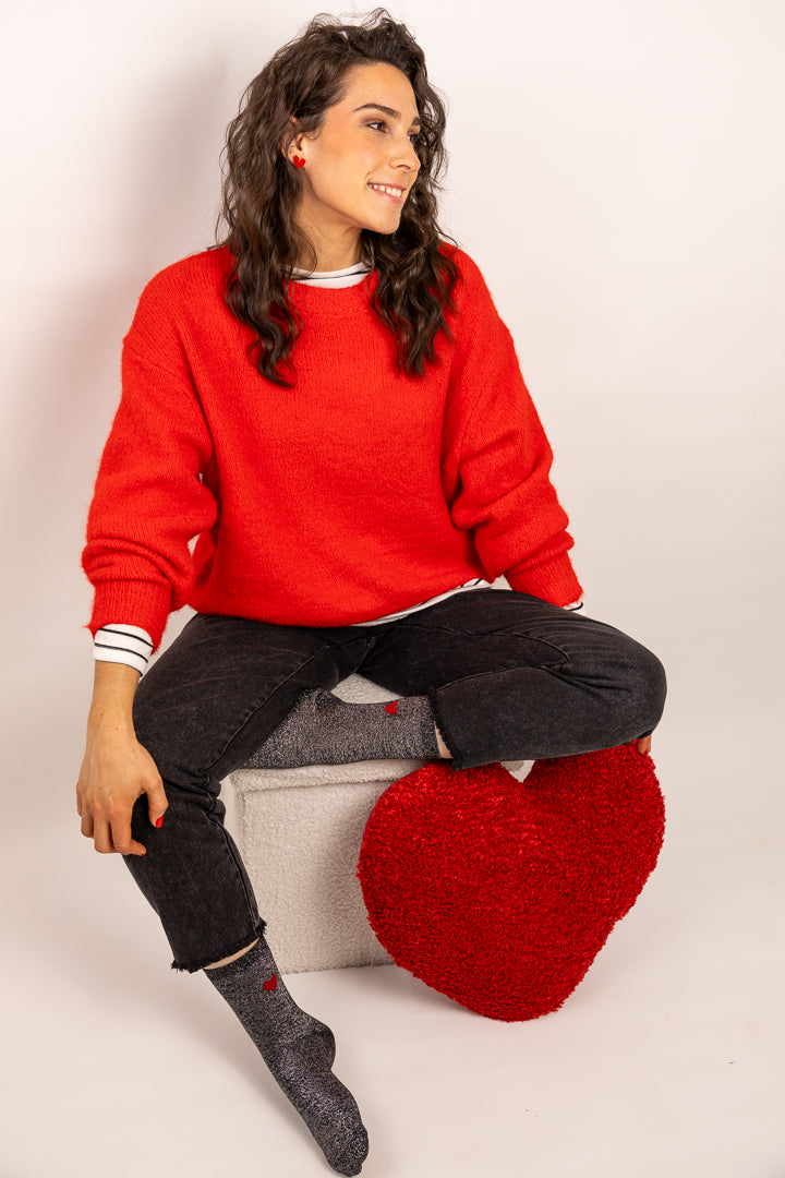 Chaussettes SHINE coeur