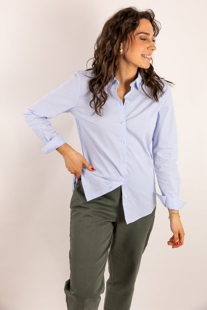 Chemise MOI à lignes